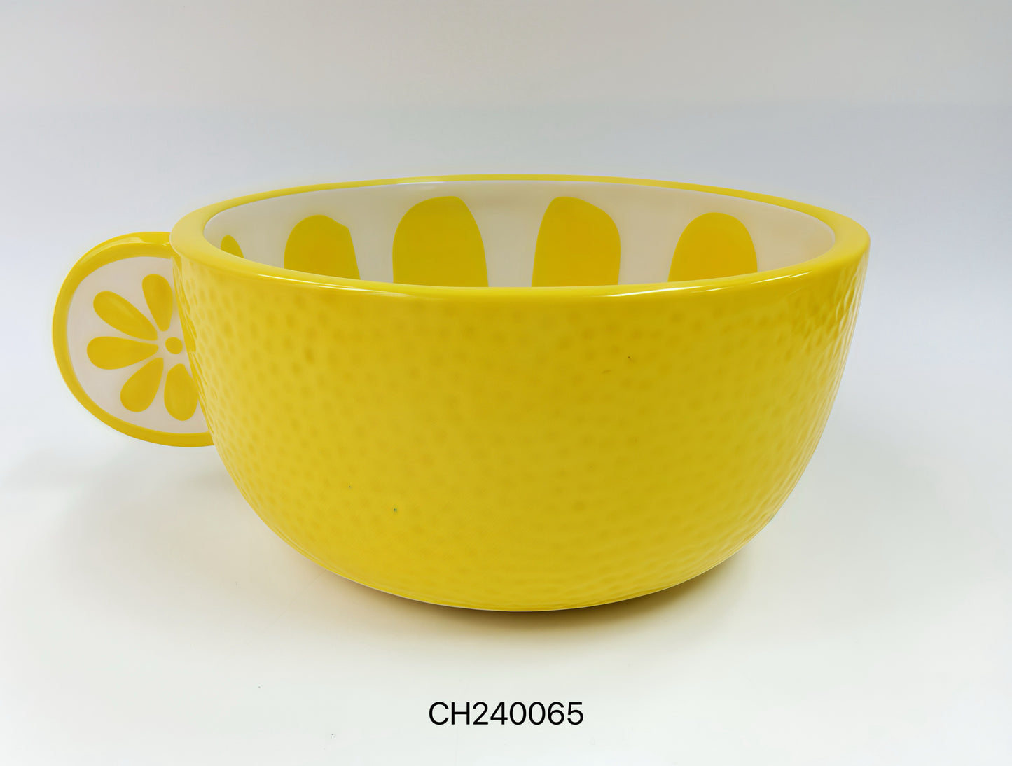 Lemon Design Ceramic Measuring Bowl