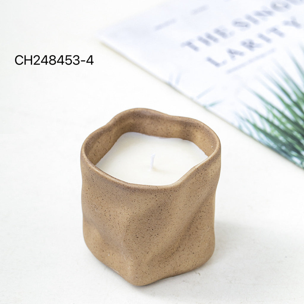 Handcrafted Ceramic Candle Vessel