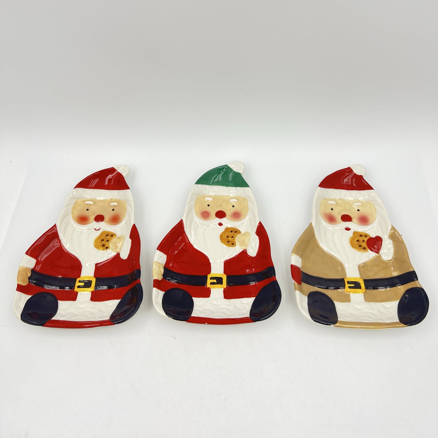 Santa's Cookie Delight Plates