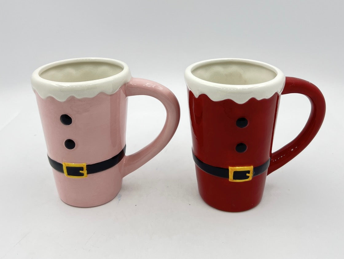 Santa Suit Mug Set