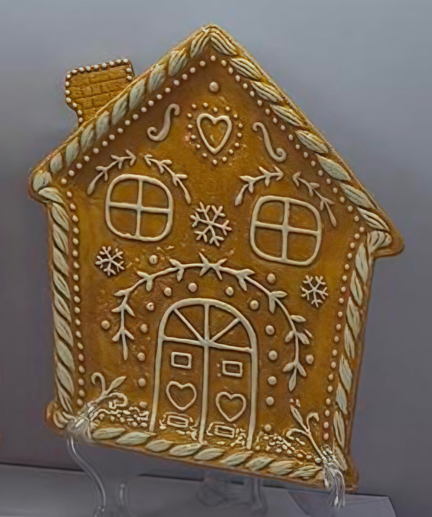 Holiday Hearth Gingerbread Plate
