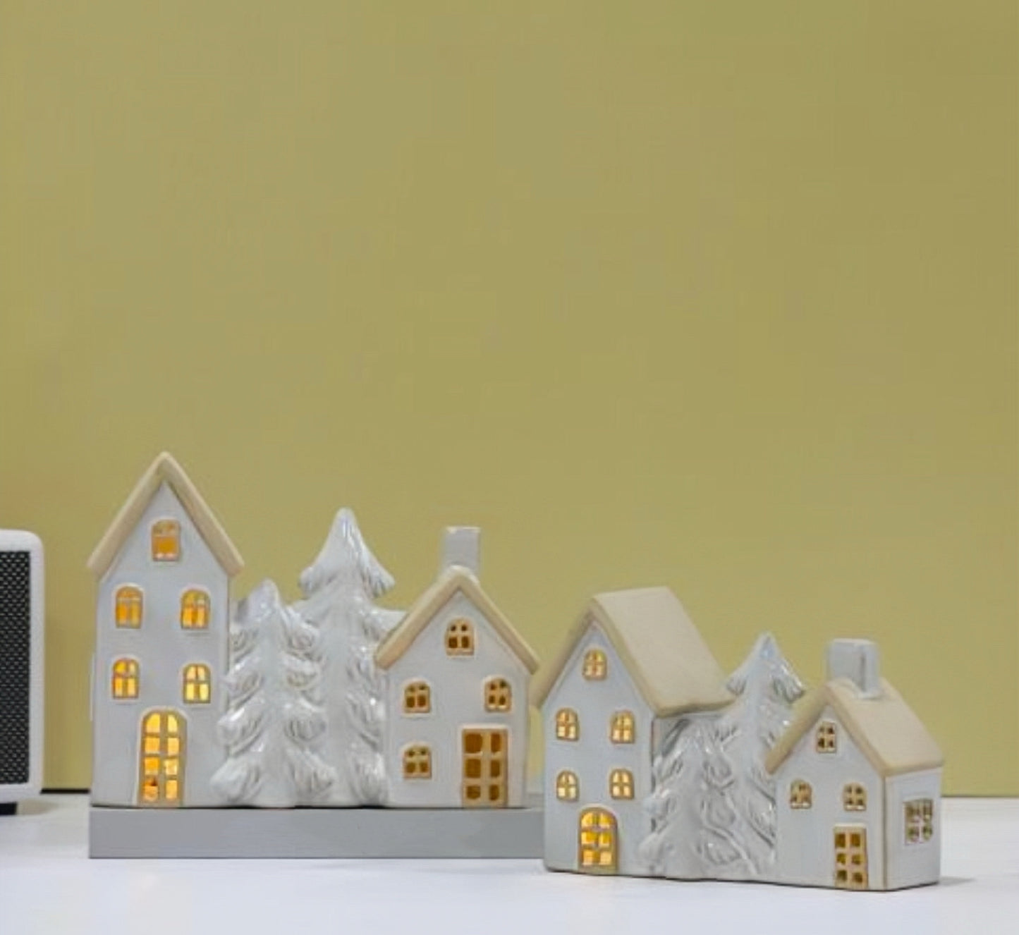 Winter Haven Ceramic Village with Trees