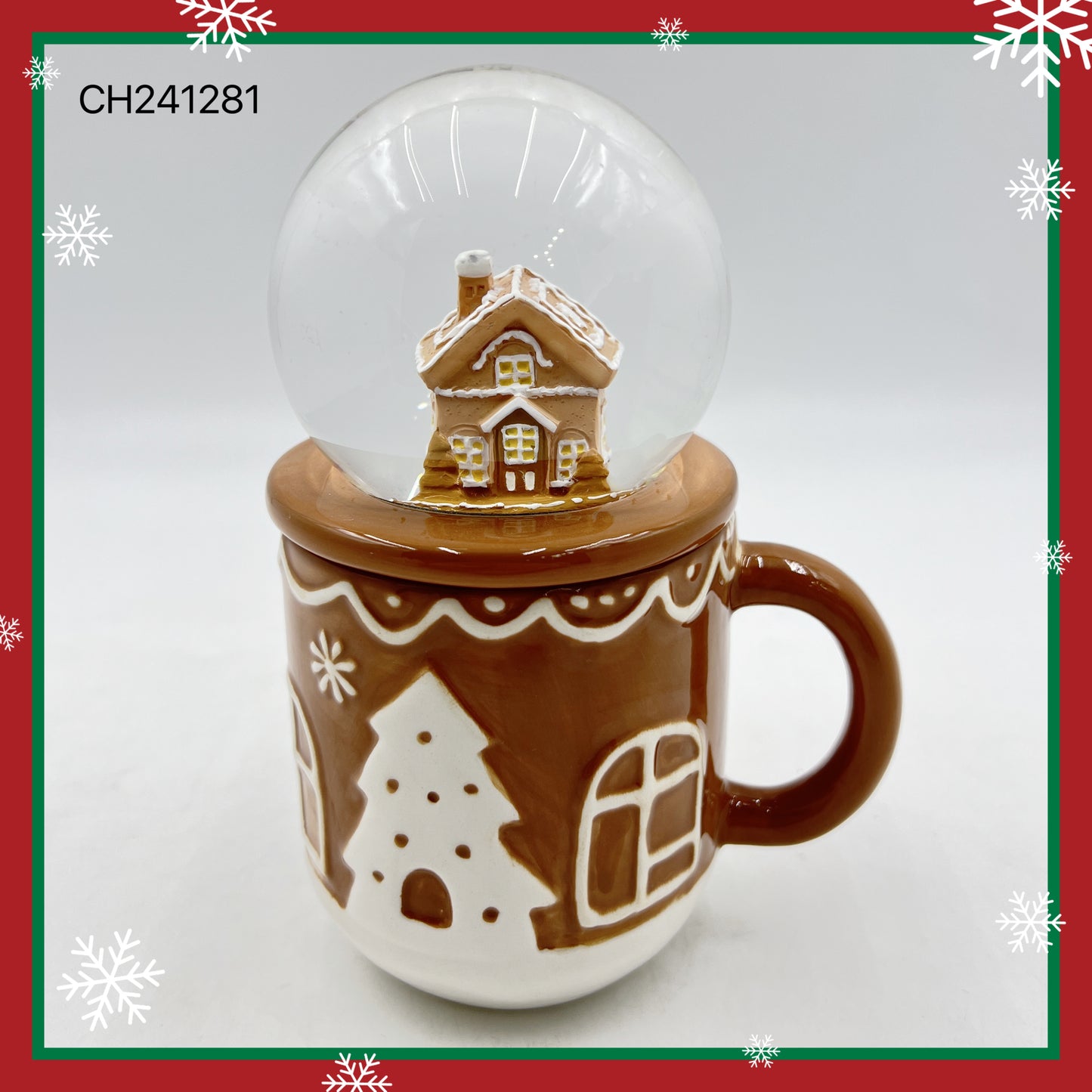 Cozy Cottage Snow Globe Mug