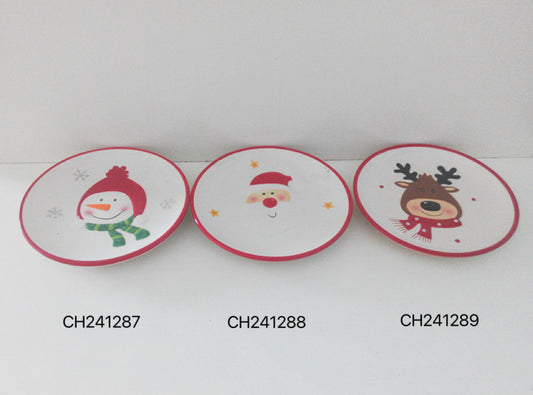 Festive Ceramic Holiday Plates