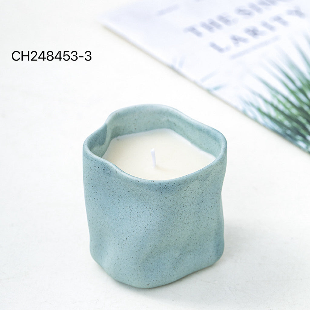 Handcrafted Ceramic Candle Vessel
