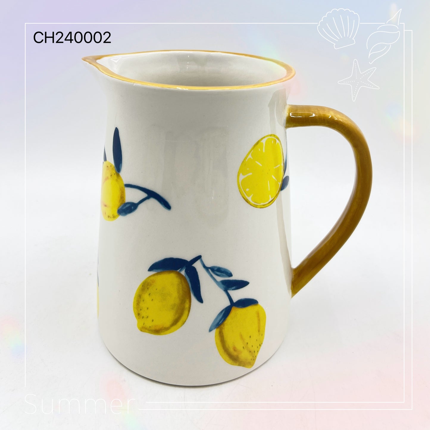 Summer Collection - Ceramic Lemon Pitcher