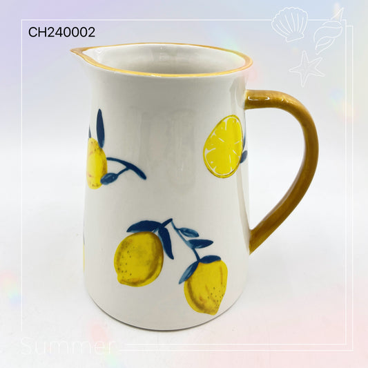 Summer Collection - Ceramic Lemon Pitcher