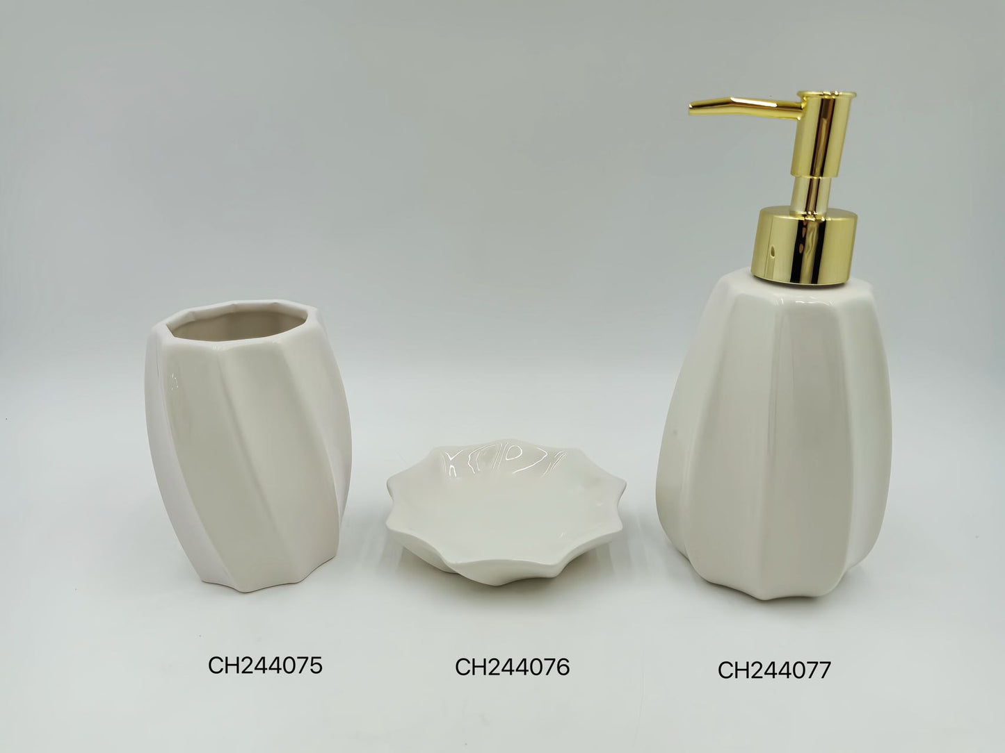 Elegant Bathroom Accessory Set