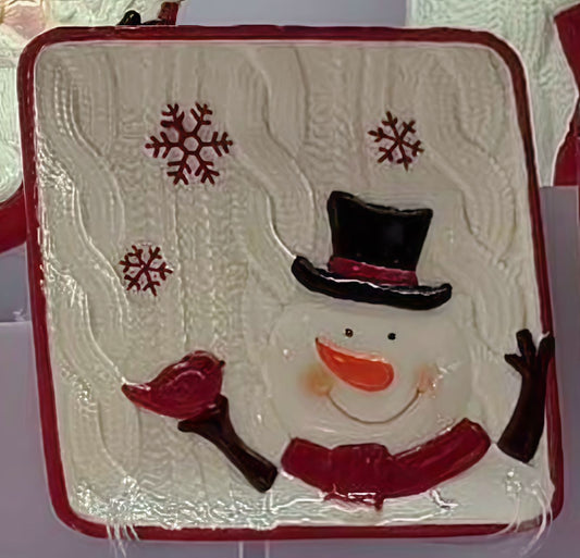 Frosty Joy Square Plate