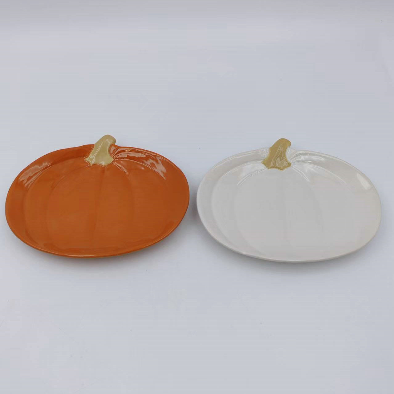 Harvest Duo Pumpkin Serving Plates