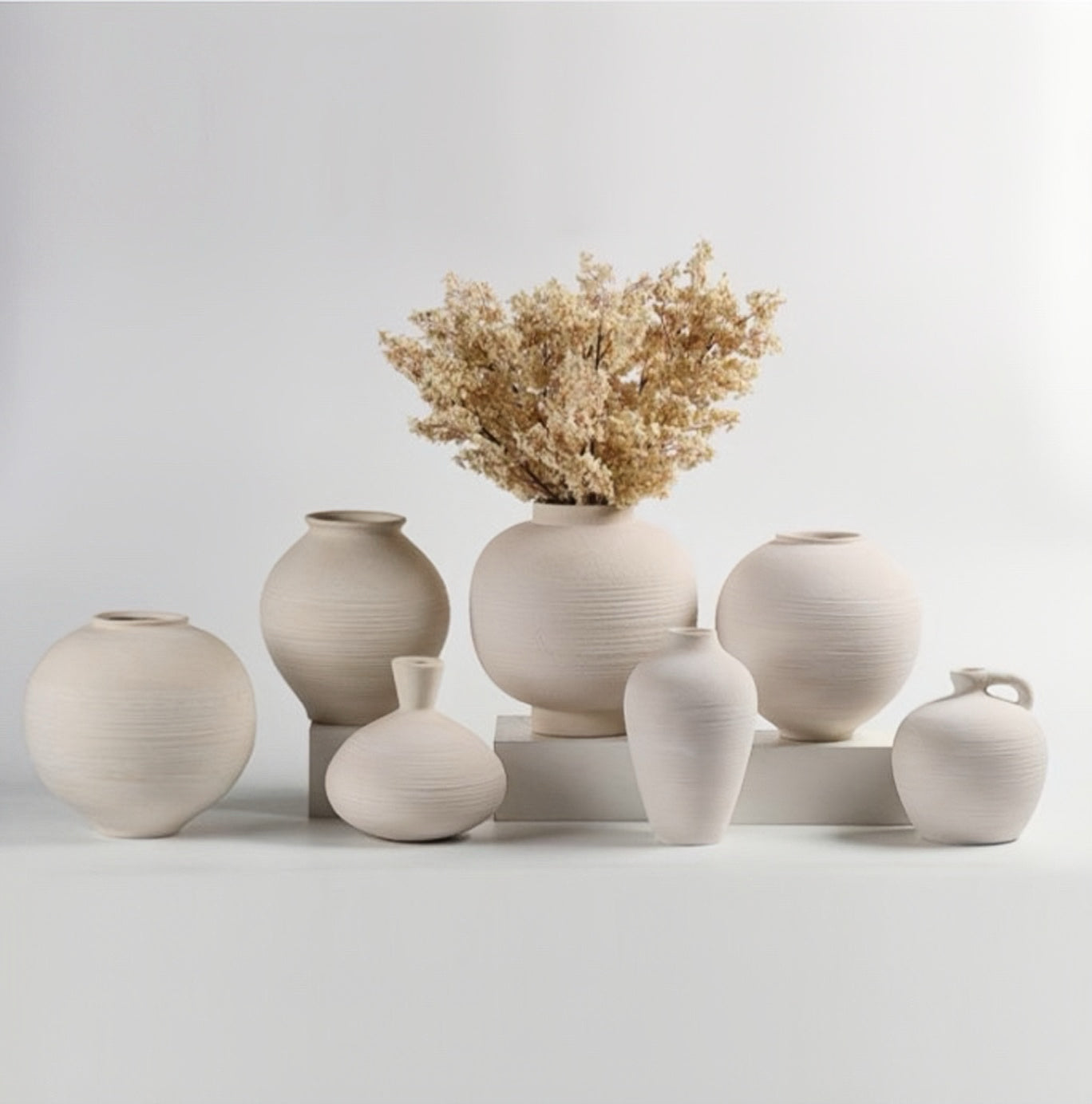 Desert Bloom Artisan Vase Collection