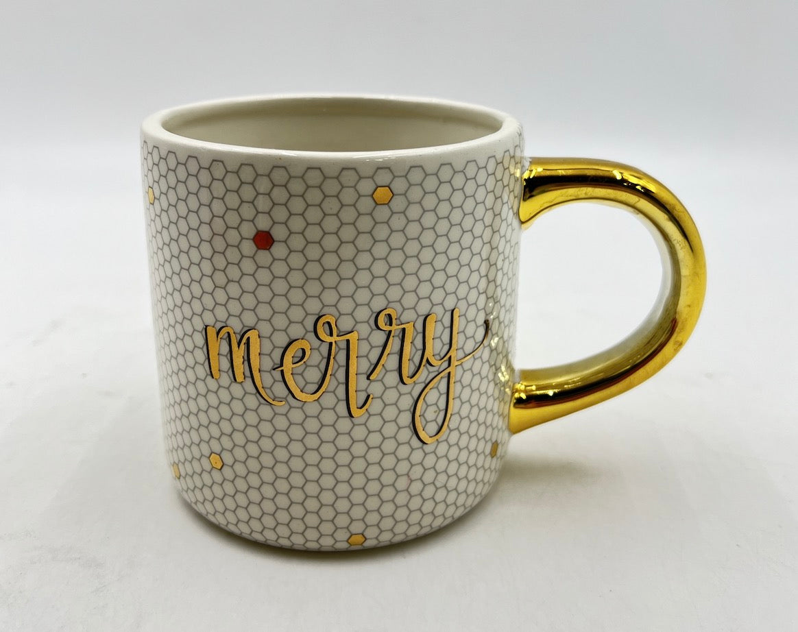 Luxe Gold Handle Mug