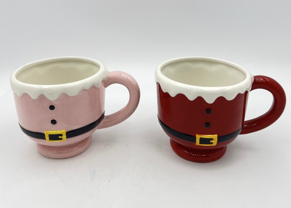 Santa Suit Mug Set