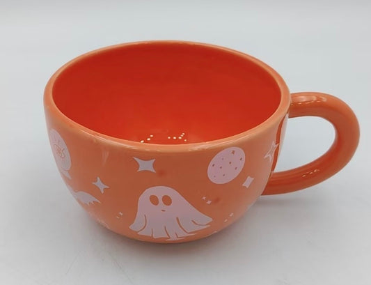 Pumpkin Patch Ghost Mug