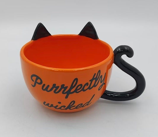 Purrfectly Wicked Cat Mug