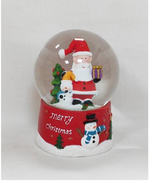 Winter Wonderland Santa Snow Globe