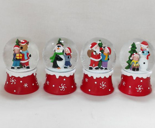 Christmas Joy Snow Globe Set – Festive Scenes Collection