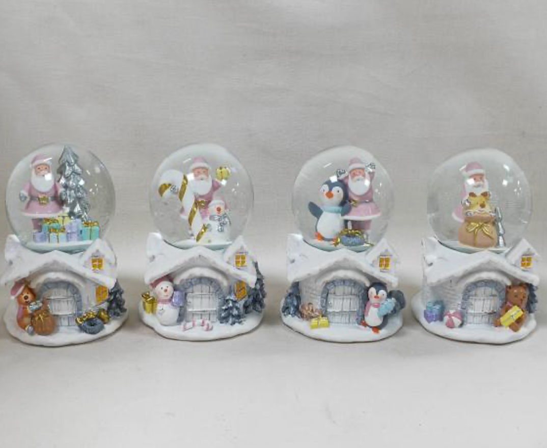 Festive Holiday Snow Globe Collection