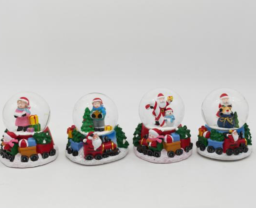 Holiday Express Snow Globe Train Collection