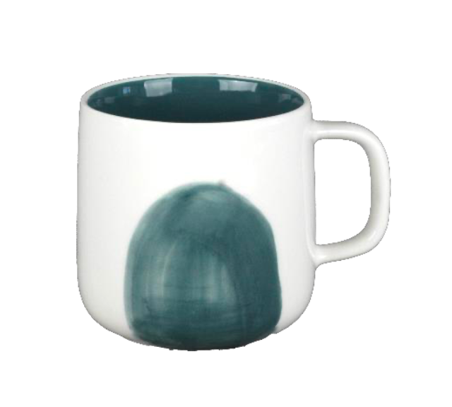 Minimalist Brushstroke Mugs - Design #1