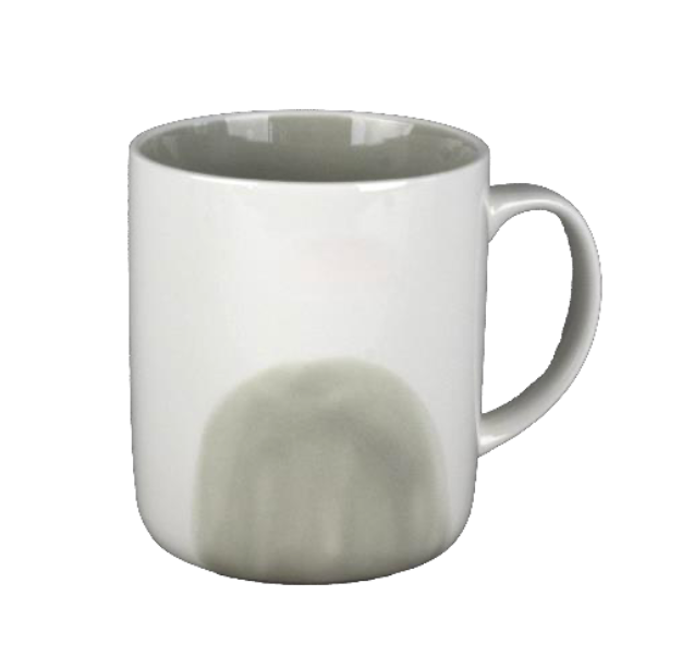 Minimalist Brushstroke Ceramic Mugs - Design #2