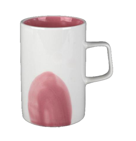 Minimalist Brushstroke Ceramic Mugs - Design #3