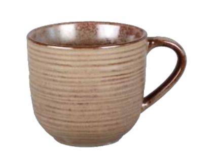 Modern Ribbed Matte Ceramic Mugs - Design #2