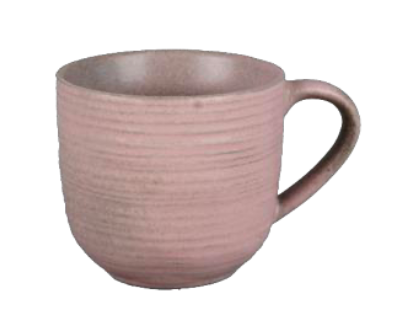 Modern Ribbed Matte Ceramic Mugs - Design #2