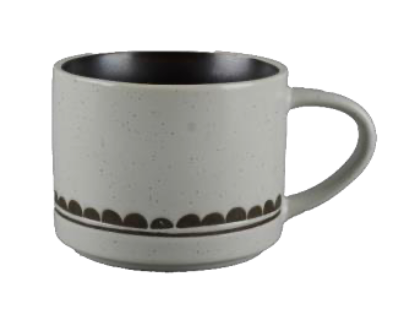 Monochrome Tribal Pattern Ceramic Mugs