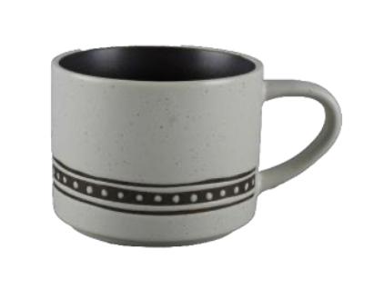 Monochrome Tribal Pattern Ceramic Mugs