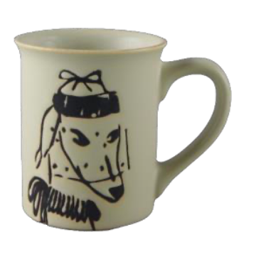 Whimsical Animal Sketch Ceramic Mugs