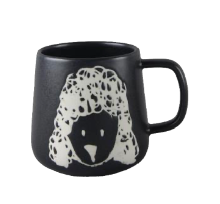 Bold Pet Portrait Ceramic Mugs