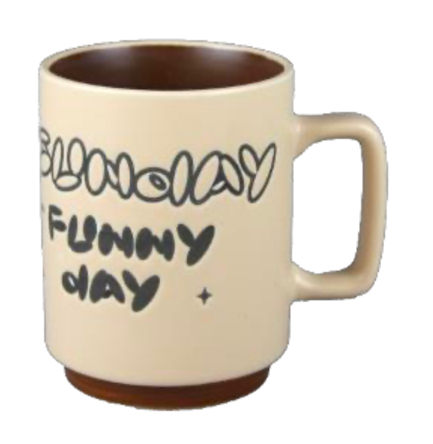 Fun Typography Ceramic Mugs