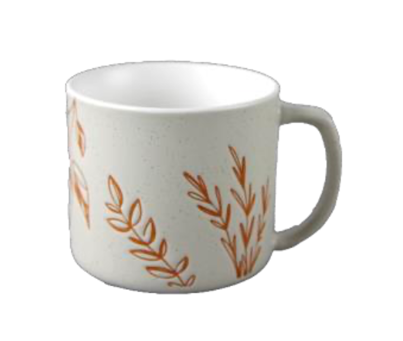 Minimalist Botanical Ceramic Mugs - Set #2