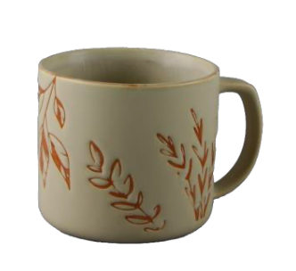 Minimalist Botanical Ceramic Mugs - Set #3