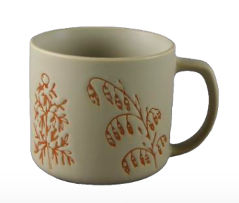 Minimalist Botanical Ceramic Mugs - Set #3