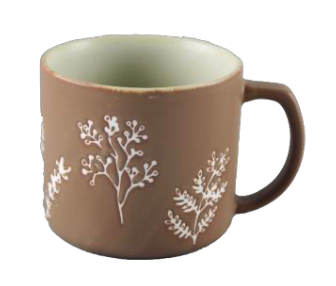 Minimalist Botanical Ceramic Mugs - Set #4