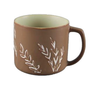 Minimalist Botanical Ceramic Mugs - Set #4