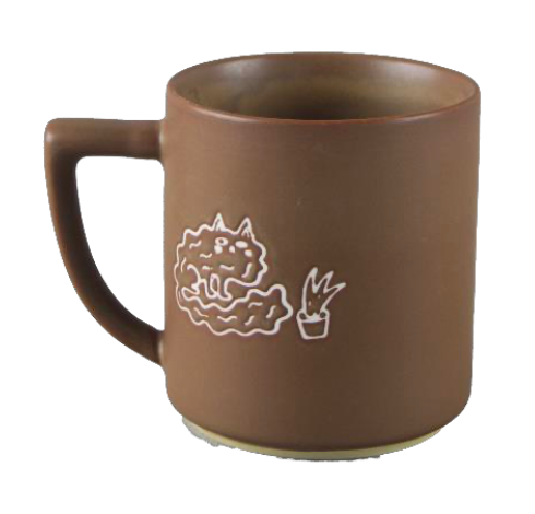 Earthy Sketch Art Ceramic Mugs - Set #1